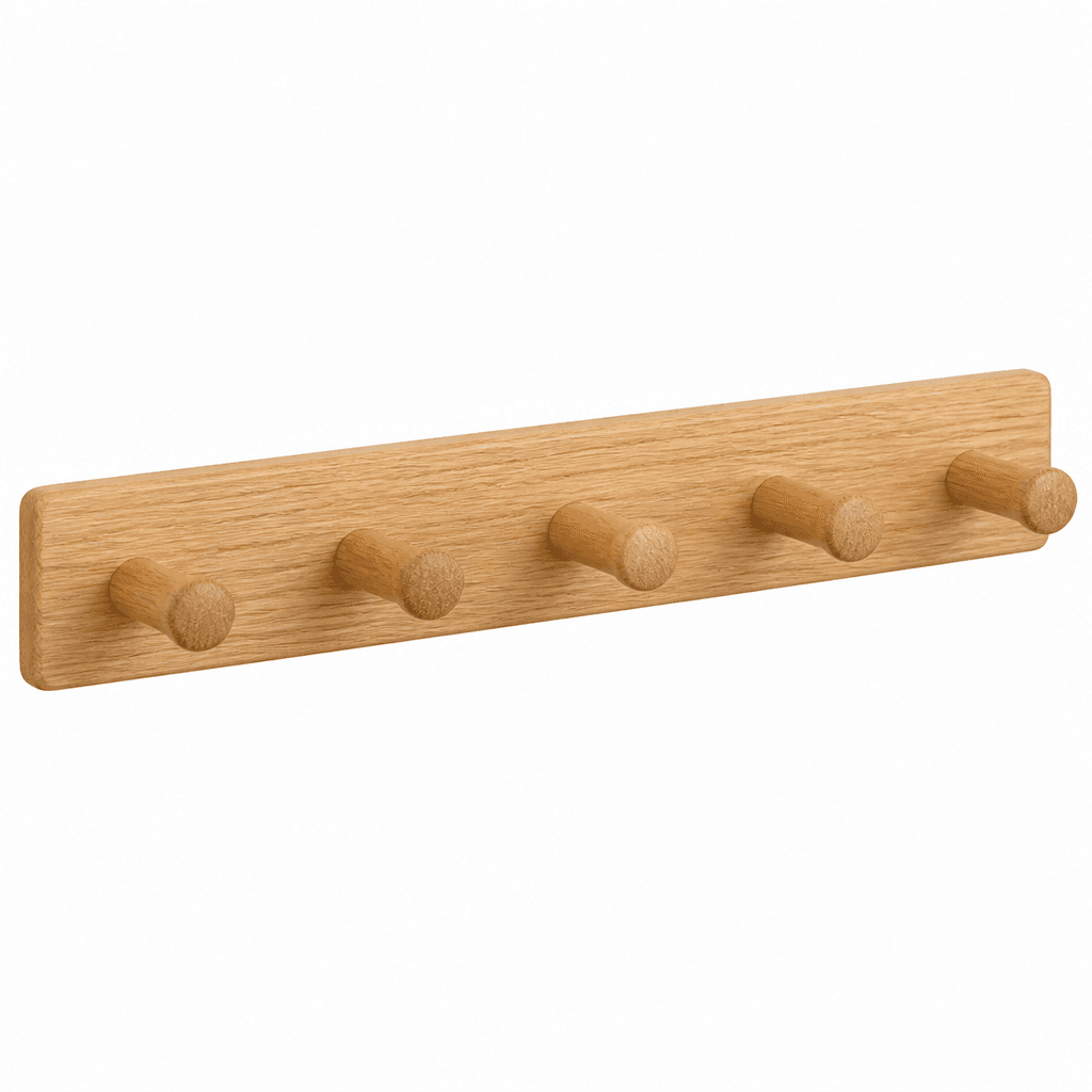 Acorn Wall Peg Rack